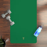 'Soulzen Icon' Rubber Yoga Mat- Dark Green - Soulzen Retreats