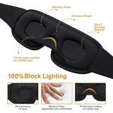 Contoured Memory Foam Sleep Mask