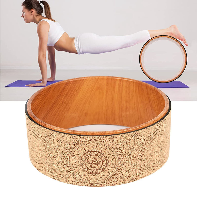 Yoga Cork Back Wheel