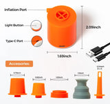 Portable Air Pump, Vacuum & Lantern 3-in-1