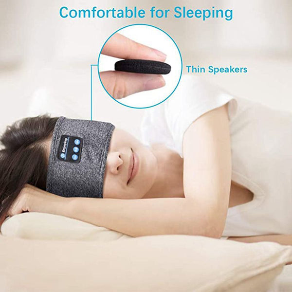 Bluetooth Travel Headband and Eye Mask