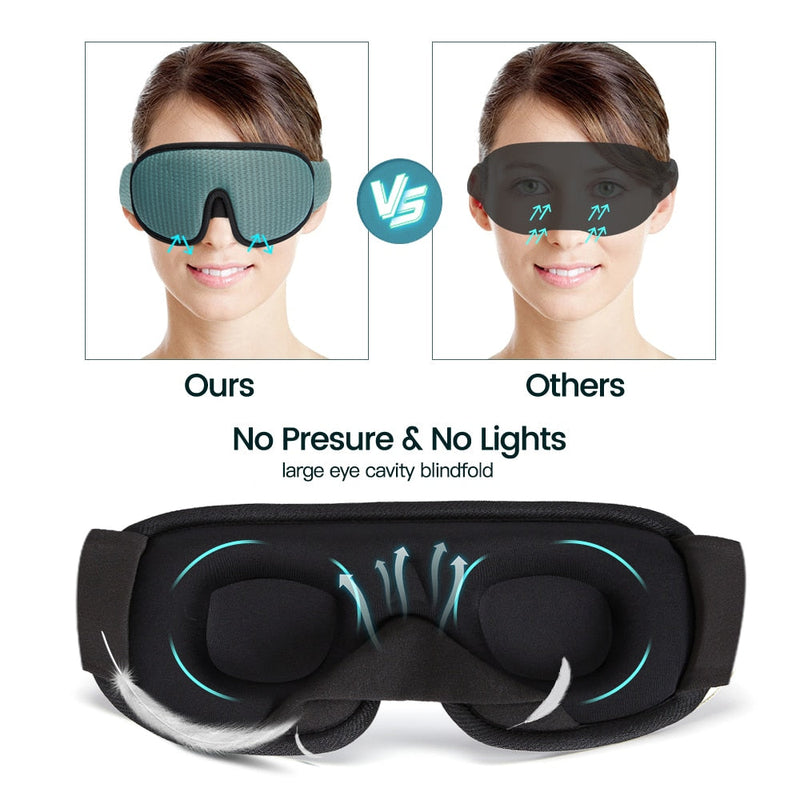 Contoured Memory Foam Sleep Mask